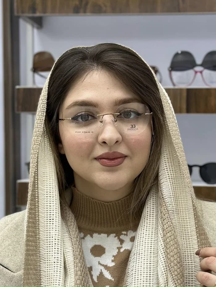 عینک طبی بیکیمبرگس کد IP12057 — تصویر ۳