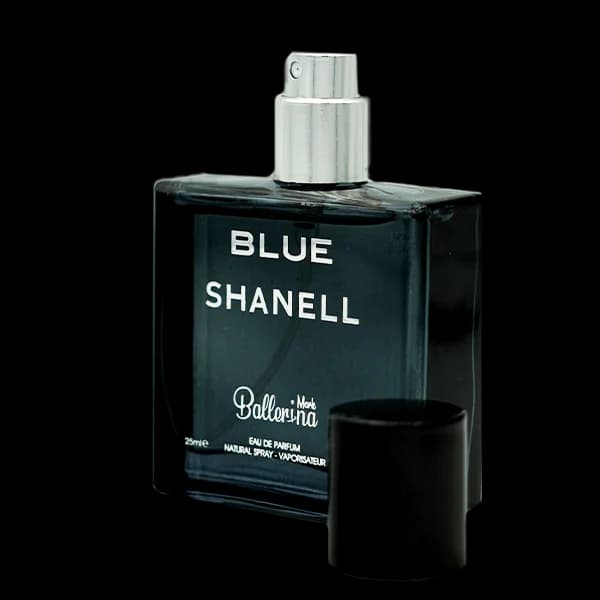 عطر جیبی مردانه بالرینا مدل بلو شنل Blue Shanell حجم 25 میلی لیتر — تصویر ۵