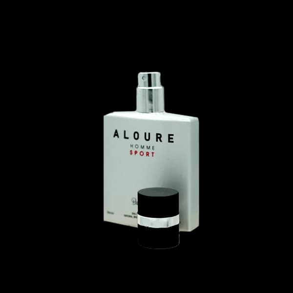 عطر جیبی مردانه بالرینا مدل الور هوم اسپورت Aloure حجم 25 میلی لیتر — تصویر ۲