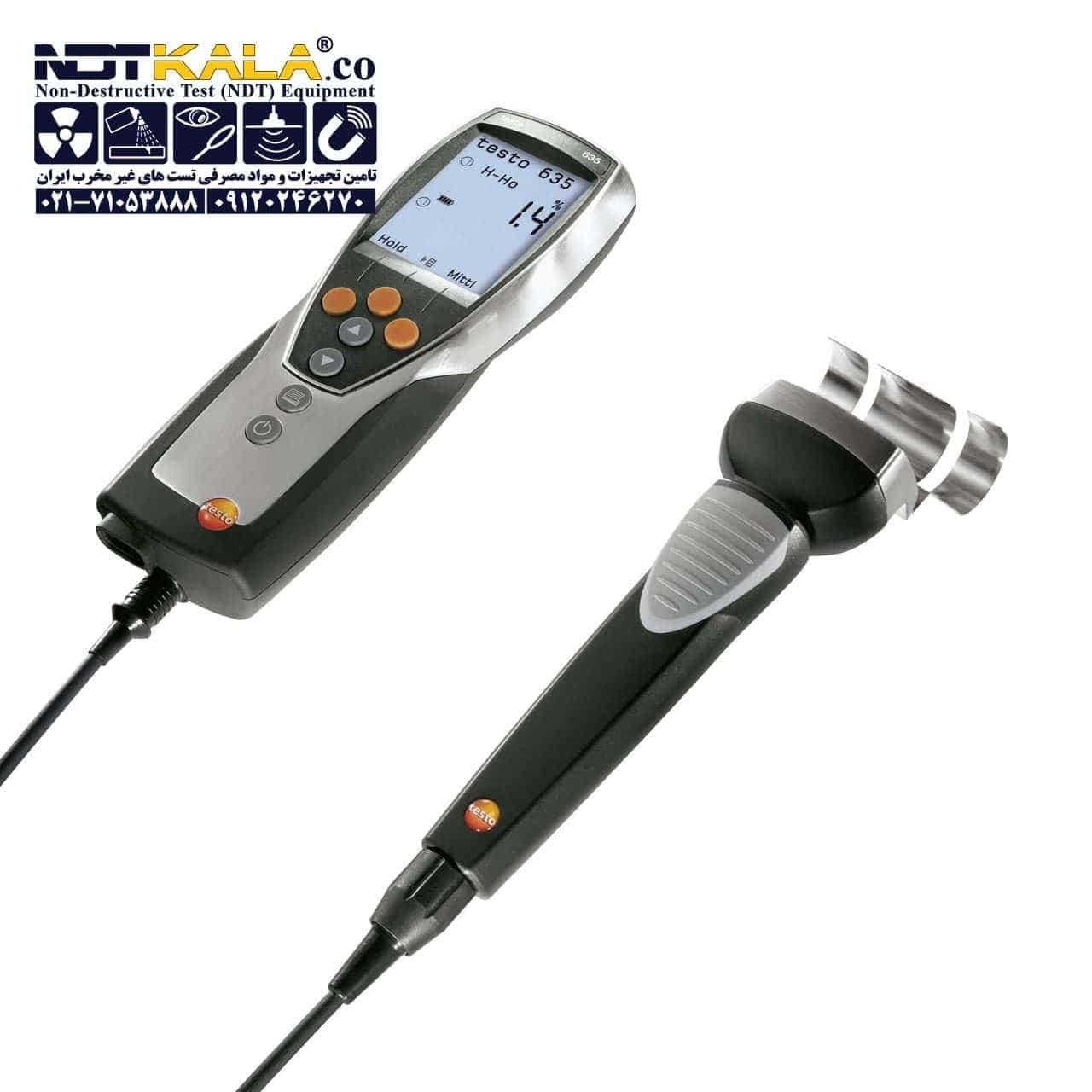 دماسنج و رطوبت سنج تستو TESTO 635 — تصویر ۵