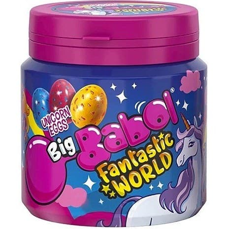 آدامس يوني كورن بيگ بابل Big Babol مدل Fantastic World وزن 90 گرم