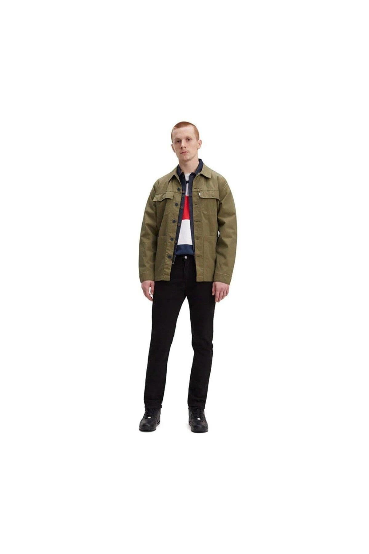 شلوار جین لیوایز مردانه جین مشکی راسته Regular/رگولار فاق نرمال Straight/استریج Daily/روزانه | Levi’s A208800120 TR