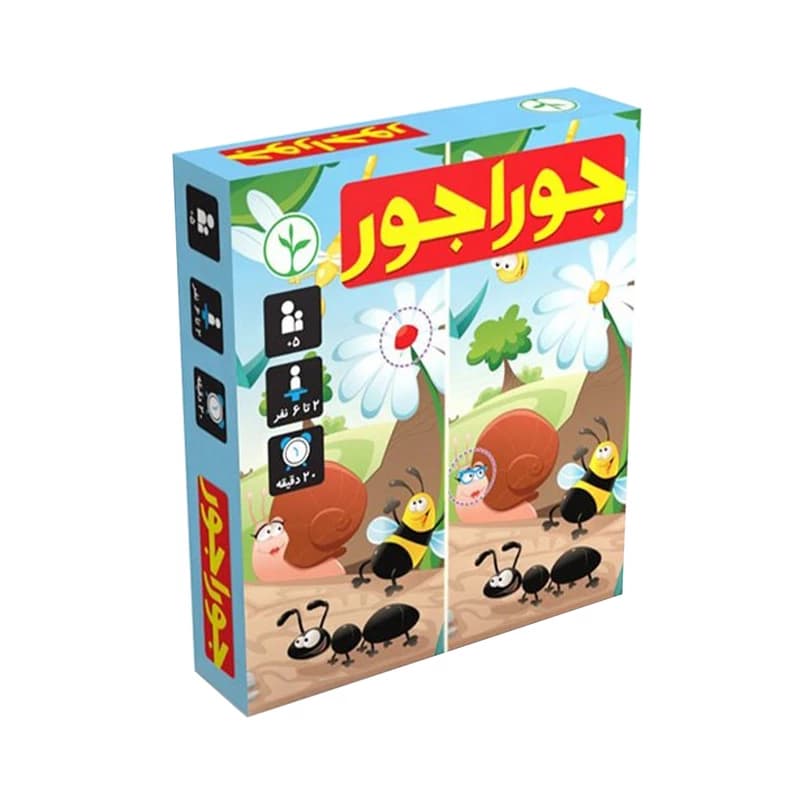 بازی فکری جوراجور پیدا کردن تفاوتها مناسب رده سنی +5