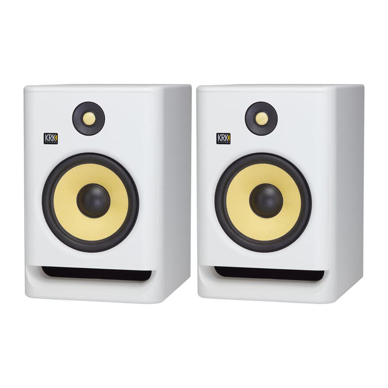 اسپیکر مانیتورینگ KRK Rokit 8 G4 White Noise — تصویر ۲