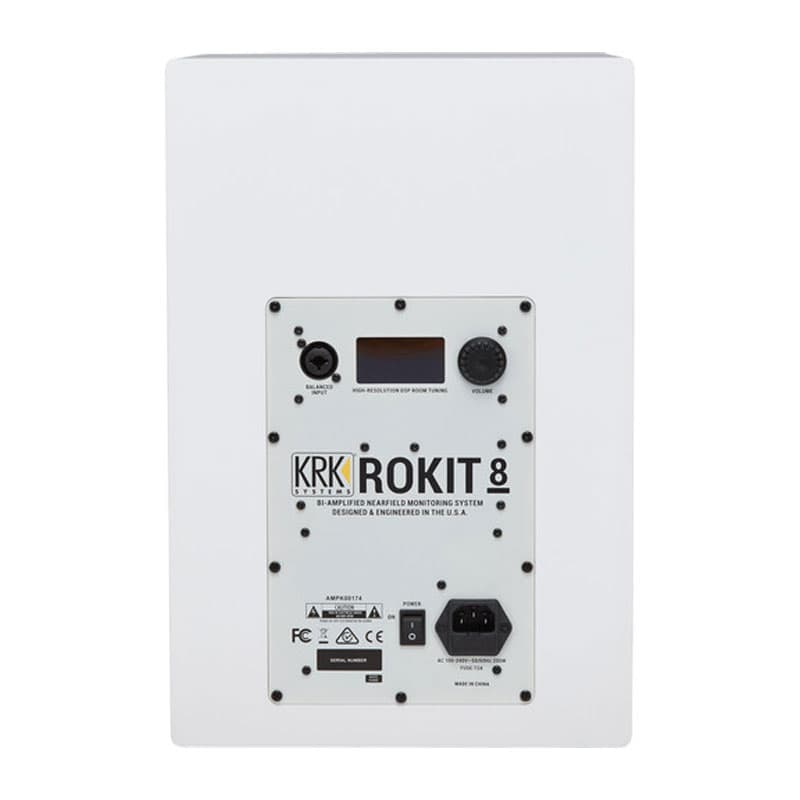 اسپیکر مانیتورینگ KRK Rokit 8 G4 White Noise — تصویر ۶