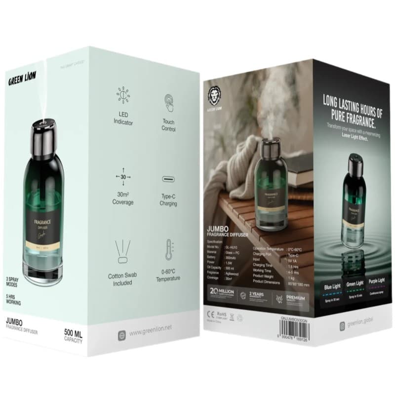 خوشبو کننده هوا گرین لاین مدل Green Lion Jumbo Fragrance Diffuser — تصویر ۵