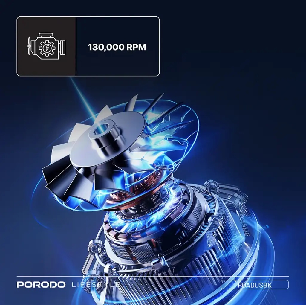 جت فن توربو پرودو مدلPorodo Turboblast Portable Air Blower PDADUS — تصویر ۴