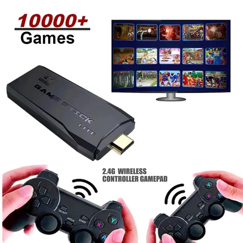 کنسول گیم استیک مدل Game Stick Lite ظرفیت 64 گیگ — تصویر ۳