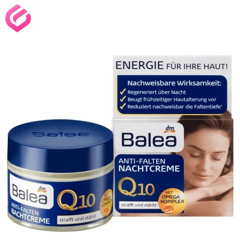 کرم ضد چروک شب بالهآ مدل Q10 Nachtcreme — تصویر ۲