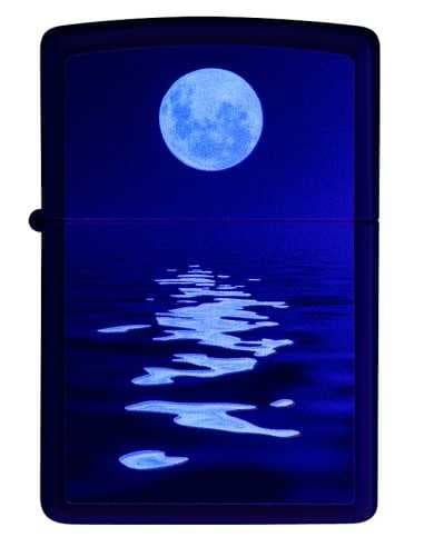 فندک زیپو طرح ماه شب تاب Zippo 49810 (FULL MOON) — تصویر ۲