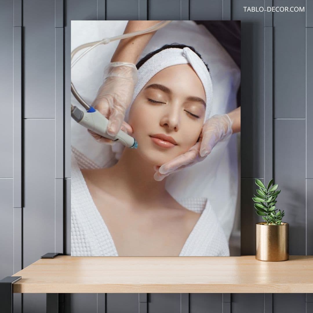 تابلو کلینیک فوق تخصصی پوست و مو Skin and hair specialist clinic — تصویر ۲