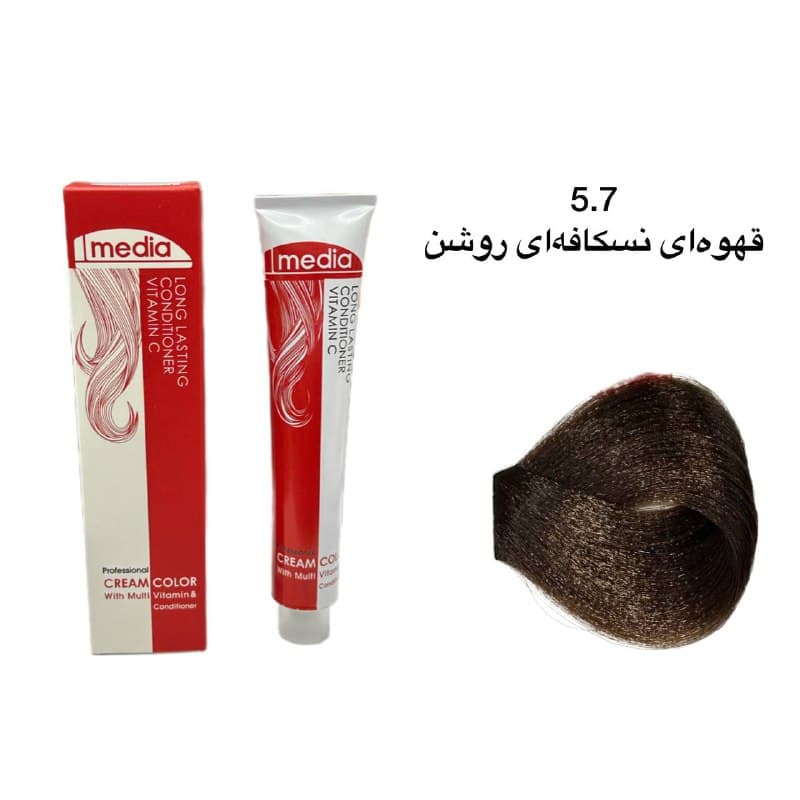 رنگ مو مدیا 5.7