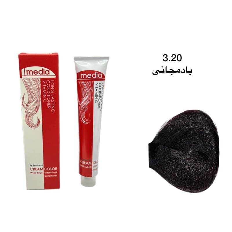 رنگ مو مدیا 3.20