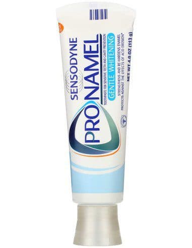 خمیر دندان پرونمل جنتل وایتنینگ سنسوداین Sensodyne Pronamel Gentle Whitening Toothpaste — تصویر ۲