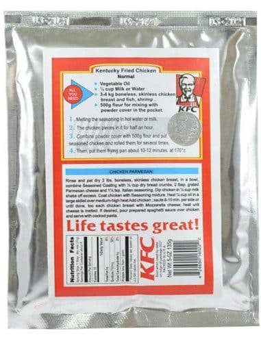 پودر سوخاری نرمال کی اف سی 135گرم Kfc Normal Fried Chicken Powder