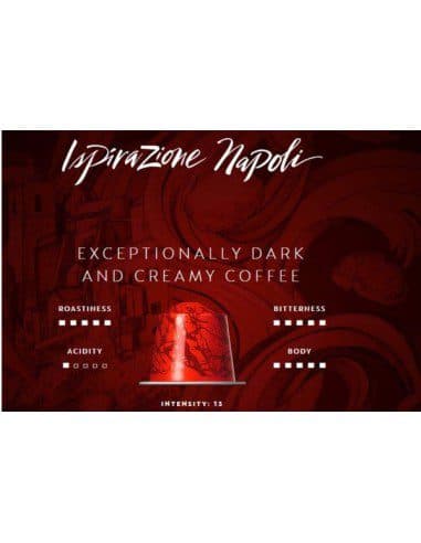 کپسول قهوه اسپیرازیونه ناپولی نسپرسو Nespresso Ispirazione Napoli Capsules — تصویر ۳
