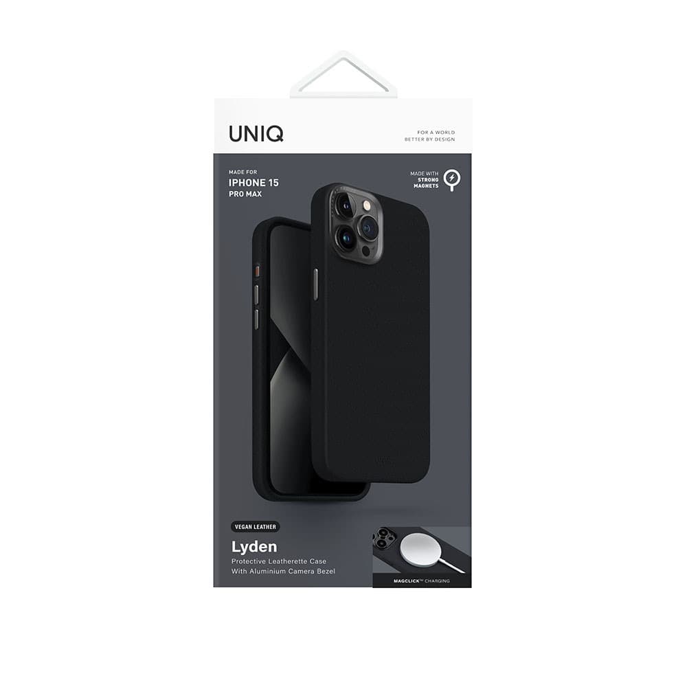 قاب آیفون 15 پرو مکس برند یونیک مدل UNIQ IPHONE 15 Pro Max Lyden MagClick — تصویر ۹
