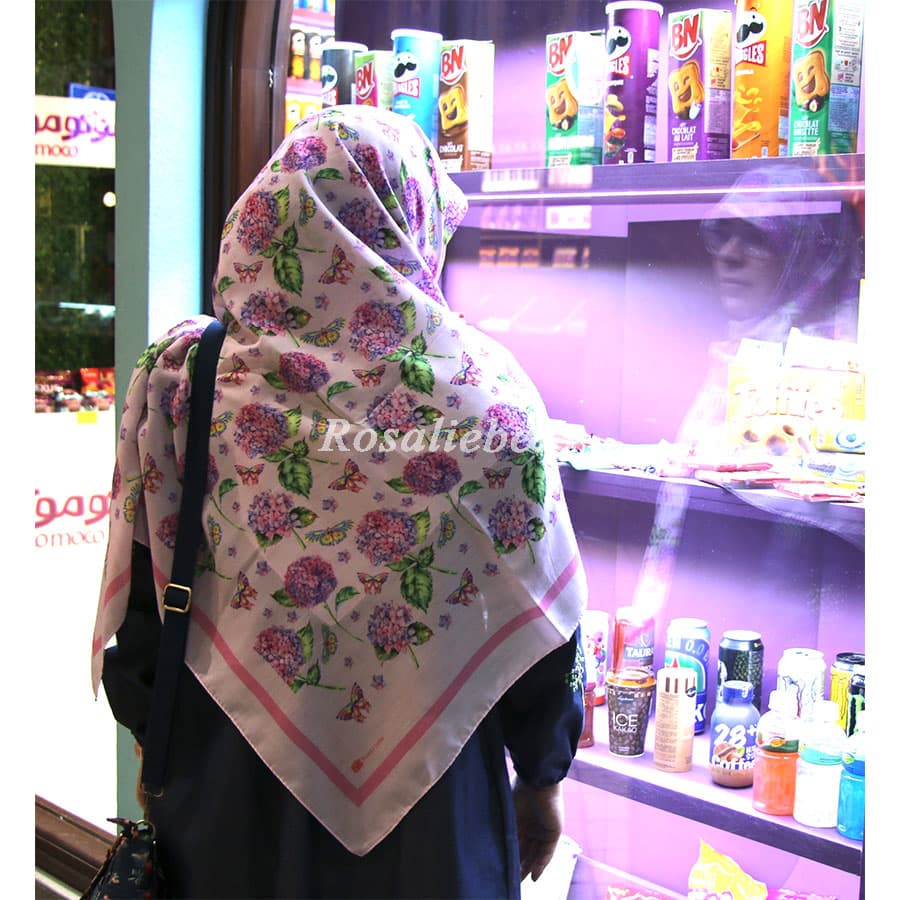 روسری نخی پیونی یاسی — تصویر ۲