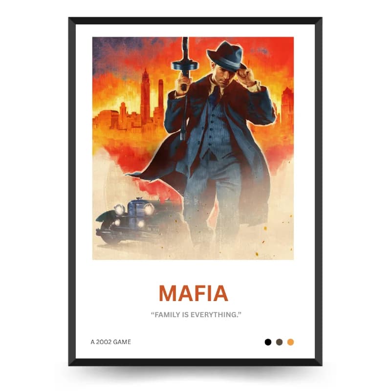 تابلو گیمینگ Mafia 1