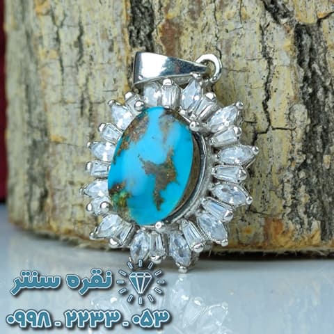 گردنبند فیروزه زنانه