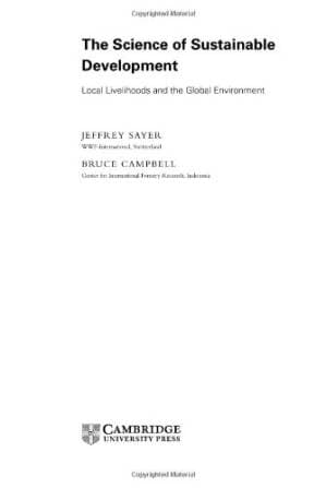 دانلود کتاب The Science of Sustainable Development: Local Livelihoods and the Global Environment — تصویر ۲