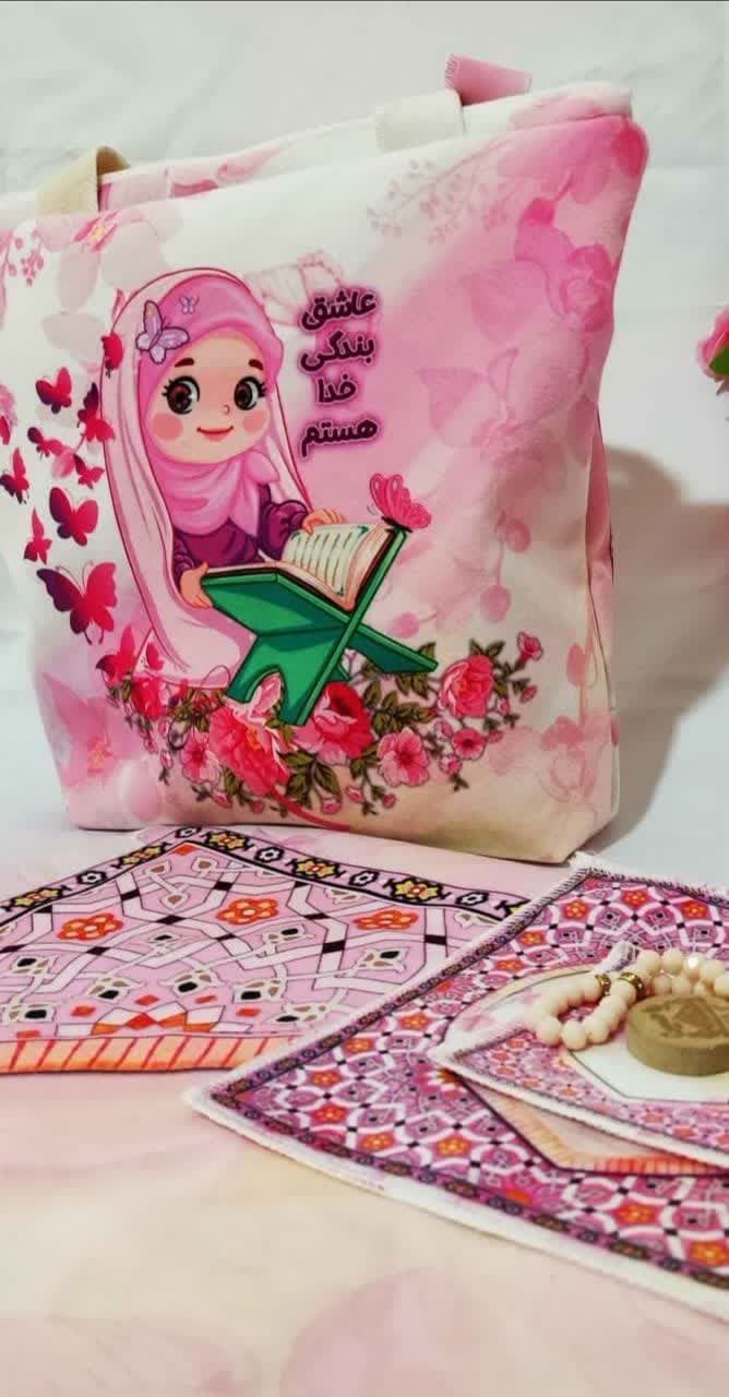 ست جانماز و سجاده مخمل(قبل از سفارش در گفتگو موجودی بگیرید) — تصویر ۵