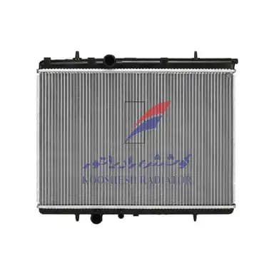 رادياتور پژو 207 آلومينيومي کوشش رادیاتور کد 4101070047