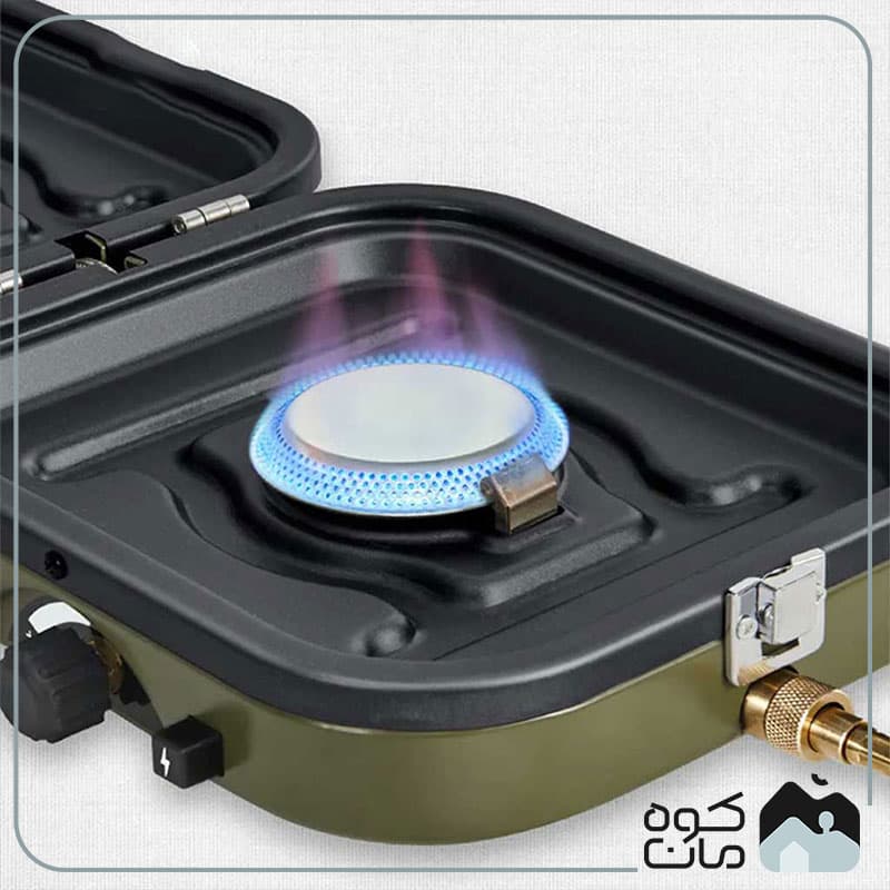 اجاق دو شعله نیچرهایک مدل DOUBLE-FLAME کد NH22RJ003 — تصویر ۸