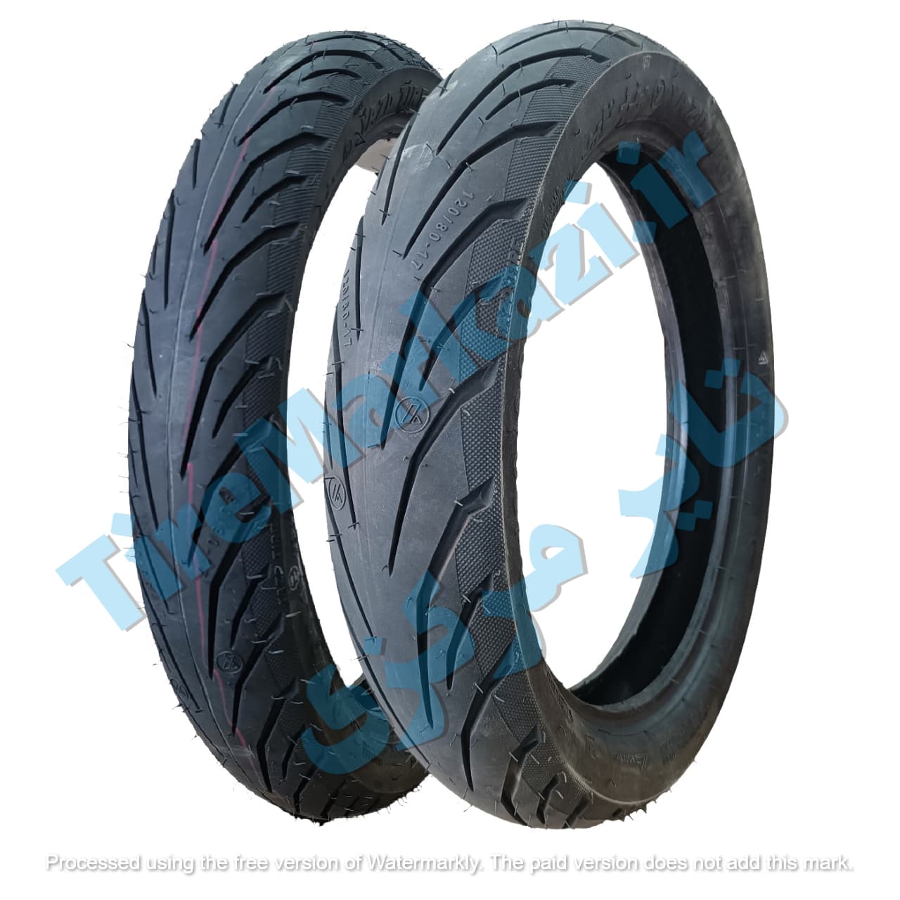 ست لاستیک یزد تایر عقب و جلو سایز 120/80/17 و 90/90/17 جدید |تضمین اصالت و سلامت کالا