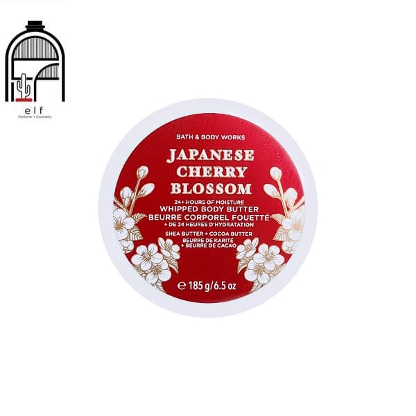 کره بدن شکوفههای گیلاس ژاپنی بث اند بادی Bath & Body Bath & Body Japanese Cherry Blossom Whipped Body Butter