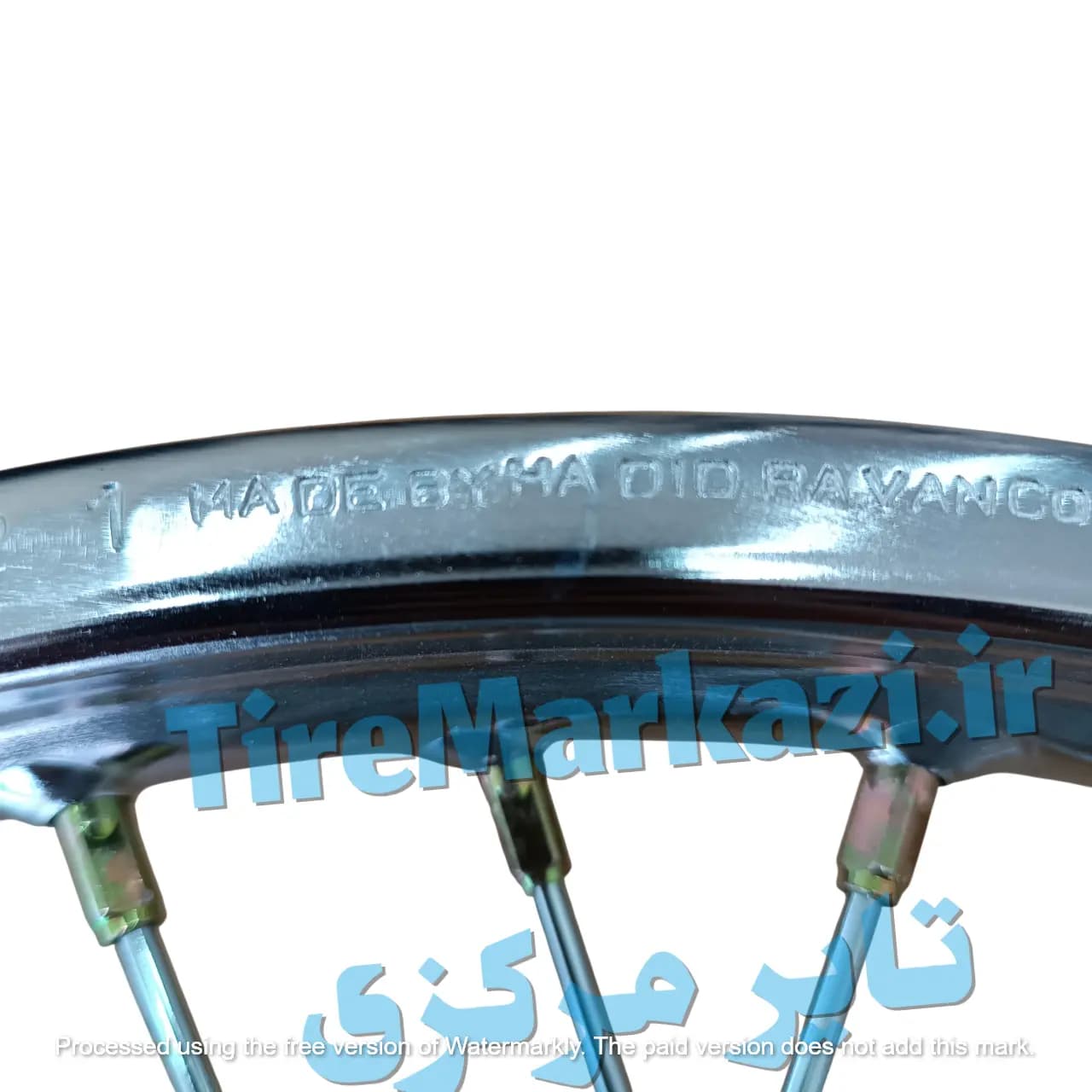 چرخ کامل عقب هوندا توپی کنزو 2 بلبرینگ،رینگ سایکل حدید روان — تصویر ۵