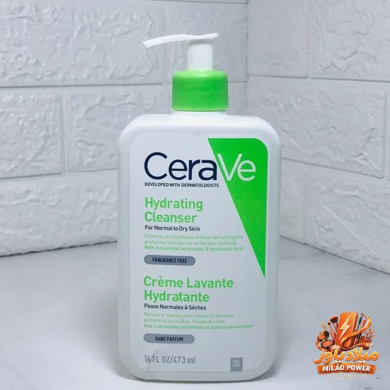 شوینده آبرسان سراوی (CeraVe) مدل Hydrating | حجم ۴۷۳ میل — تصویر ۲