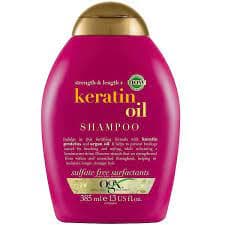شامپو نرم کننده موی روغن کراتین او جی ایکس مدل Keratin Oil حجم ۳۸۵ میل