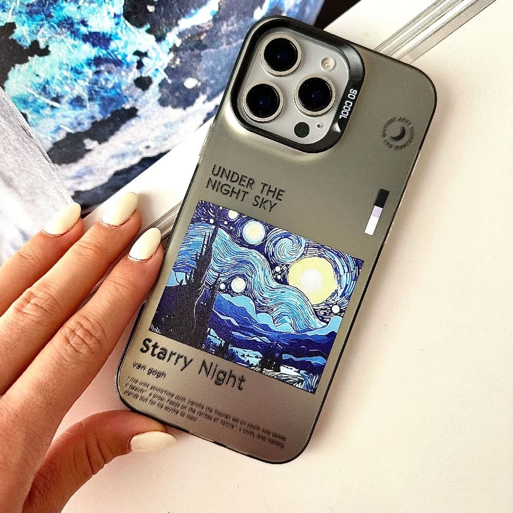 قاب ونگوگ Starry Night مناسب برای گوشی موبایل شیائومی ردمی Xiaomi Redmi Note 11S / Note 11 4G / Note 11 Pro / Note 12 Pro 4G / Note 13 Pro 4G / Note 14 4G / Note 14 Pro 4G — تصویر ۳