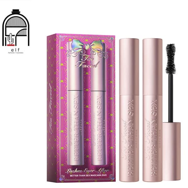 پک ریمل دوتایی بتردن سکس توفیسد Better Than Sex Mascara Duo | Too Faced