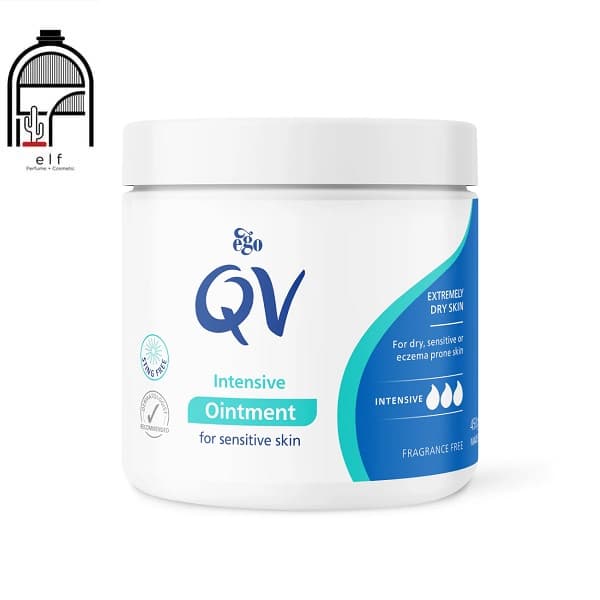 کرم مرطوبکننده کاسهای کیو وی QV Cream – Intensive Moisturising for Dry & Sensitive Skin