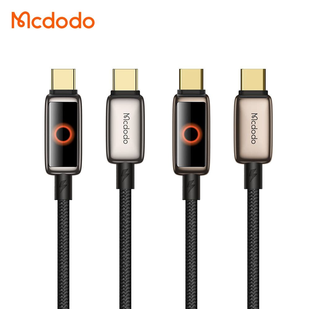 کابل شارژ سریع تایپ سی به تایپ سی 100 وات مک دودو MCDODO CA-668 طول 120 سانتیمتر — تصویر ۲