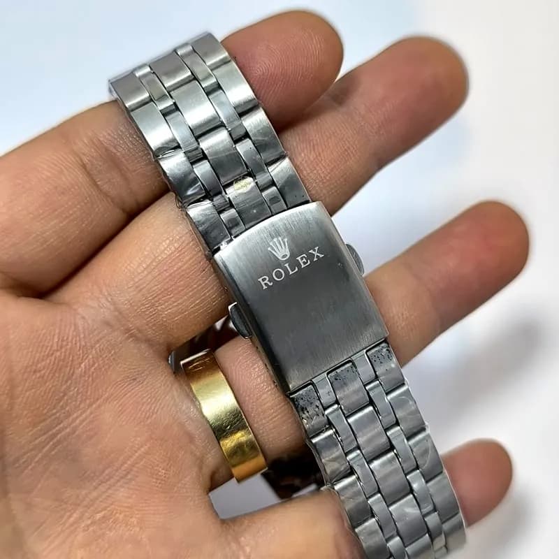 ساعت مردانه رولکس اتوماتیک – پشت شیشه ای – قلب باز – 130901 — تصویر ۷