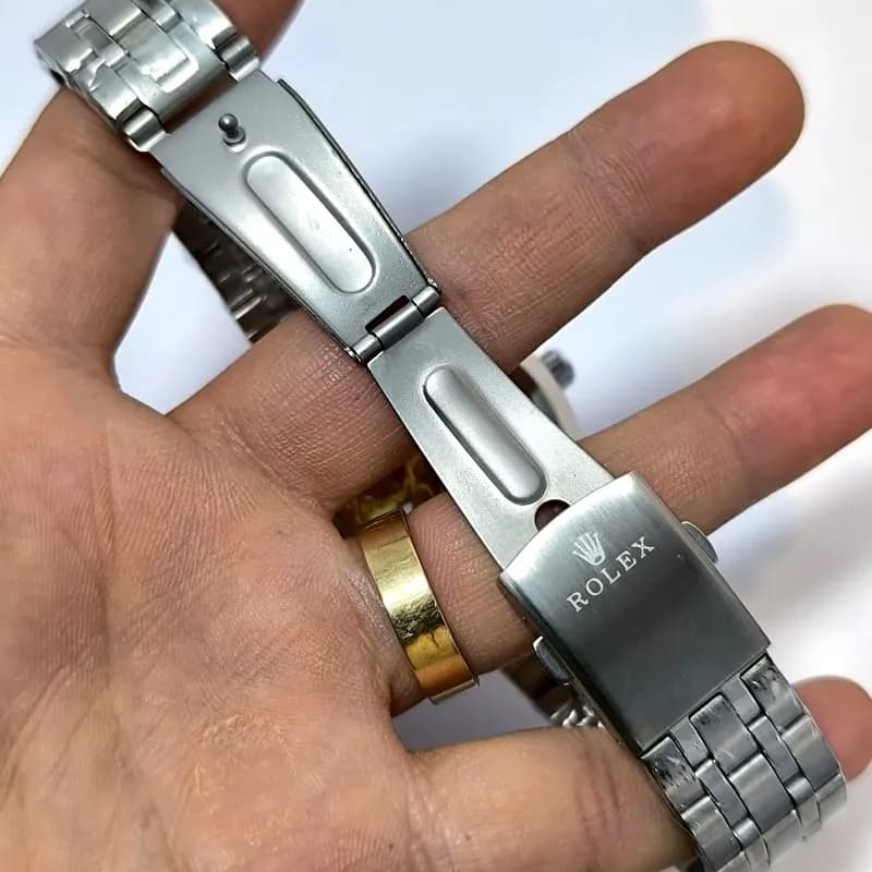 ساعت مردانه رولکس اتوماتیک – پشت شیشه ای – قلب باز – 130901 — تصویر ۶