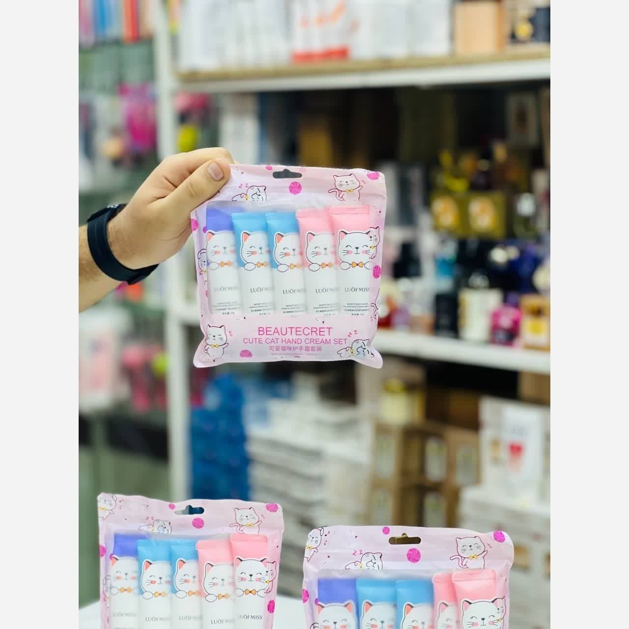 کرم مرطوب کننده دست لوفمیس پک 5 تایی طرح گربه 30 گرمی — تصویر ۶