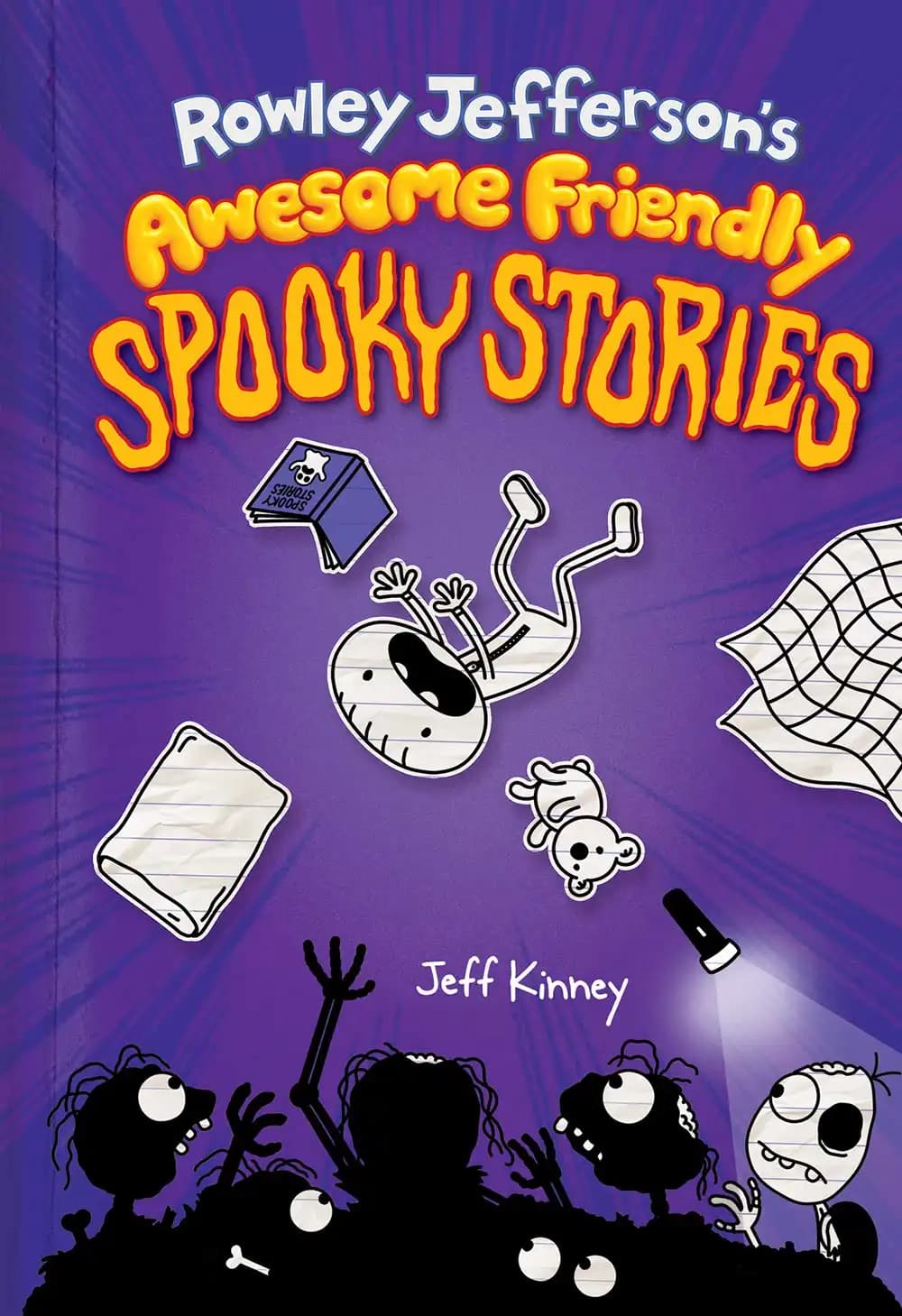 کتاب داستانهای ترسناک فوقالعاده دوستانهٔ رولی جفرسون (Rowley Jefferson’s Awesome Friendly Spooky Stories) نسخه انگلیسی PDF | جف کینی