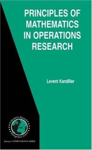 دانلود کتاب Principles of Mathematics in Operations Research (International Series in Operations Research & Management Science)