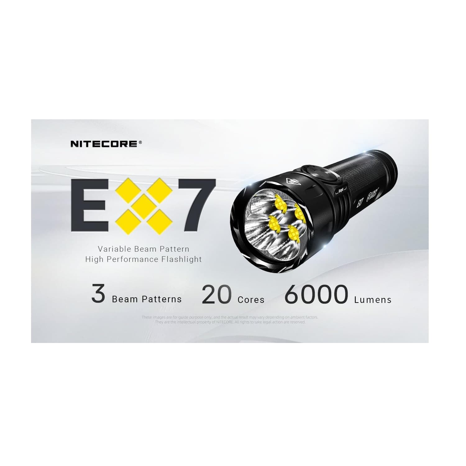 چراغ قوه دستی نایتکر مدل EX7 — تصویر ۸