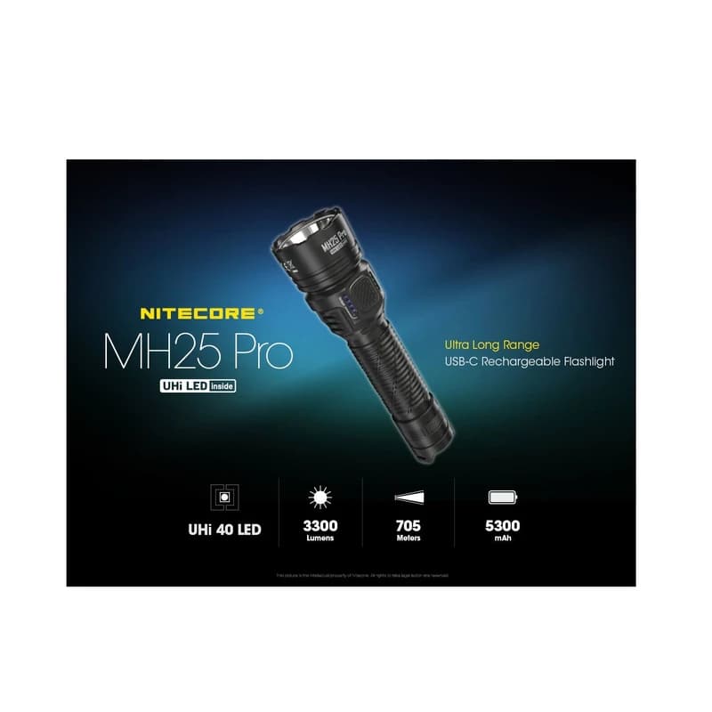 چراغ قوه نایتکر مدل MH25PRO — تصویر ۸