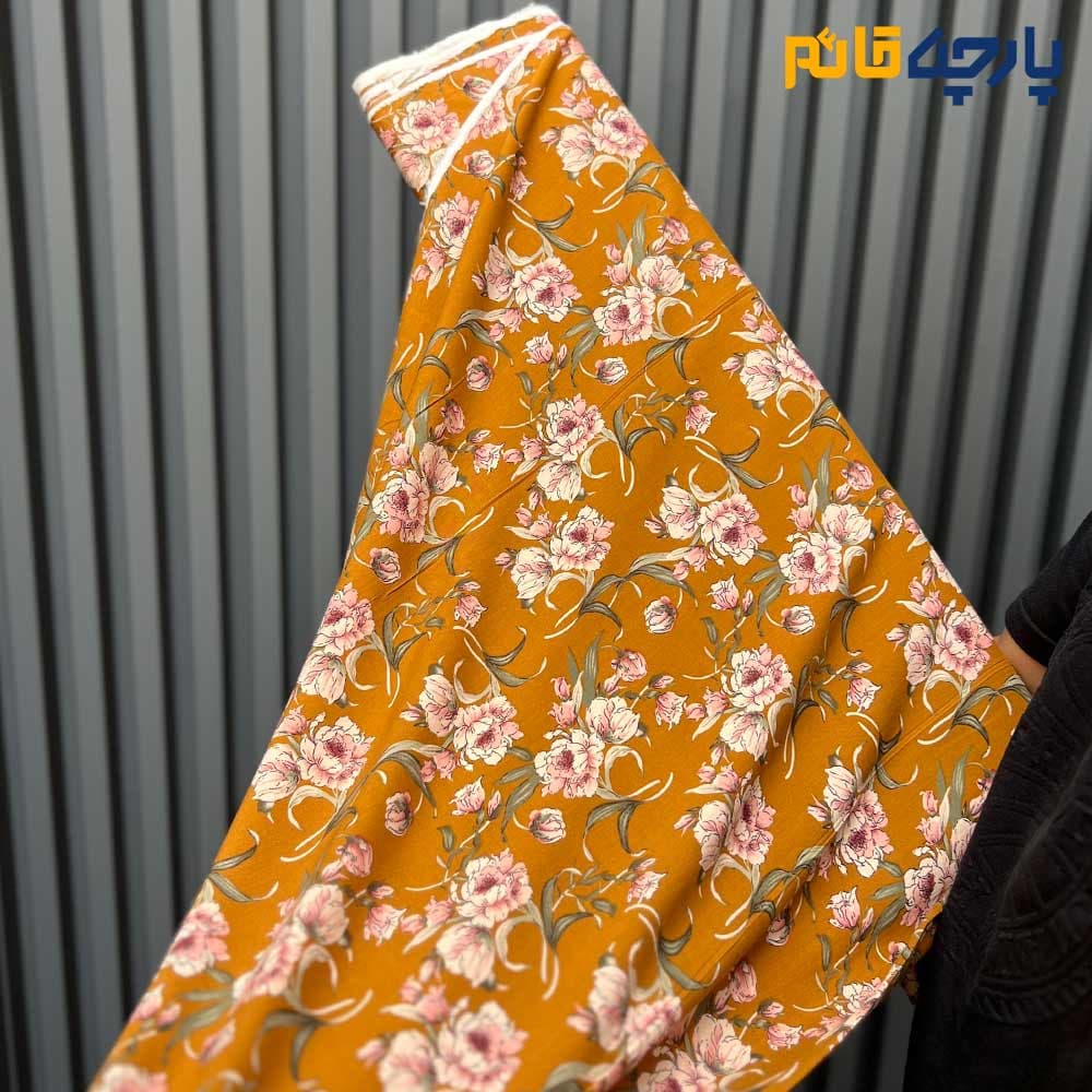 تیکه پارچه وال لينن كره عرض 150 متراژ موجود 1.50 متر کد:2