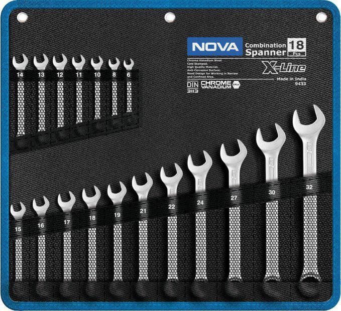 آچار یک سر رینگ کیفی X-Line سری نووا NOVA مدل 9433