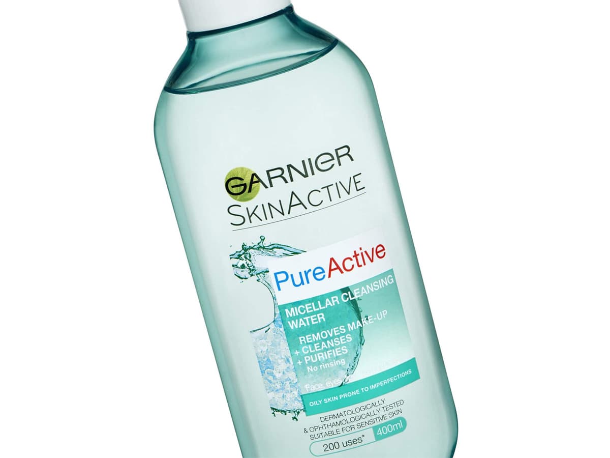 محلول میسلار واتر گارنیر مدل pure active حجم 400 میلی لیتر — تصویر ۷