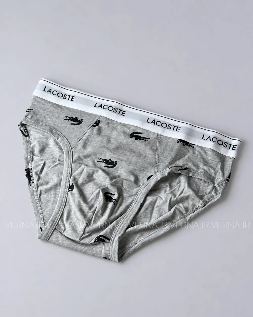 شورت طرح دار LACOSTE-SLIP