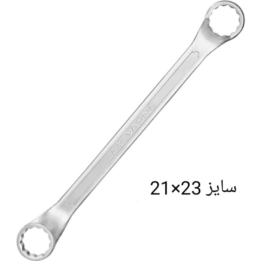 آچار دو سر رینگ سایز 23×21 نووا NOVA مدل 1051