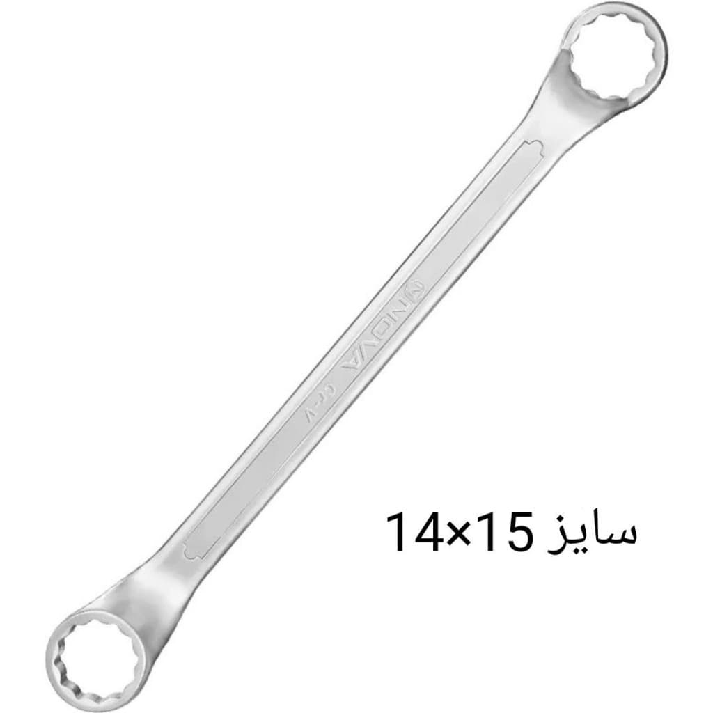 آچار دو سر رینگ سایز 15×14 نووا NOVA مدل 1047